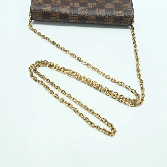 Louis Vuitton Croisette Brown Damier Ebene Canvas Shoulder Bag 880-052825 - Picture 6 of 12